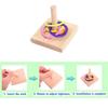 Bird Training Ring Toy Parrot Educational Fun Toy Set  Colorful Rings For Interactive Pet Bird Training At Home