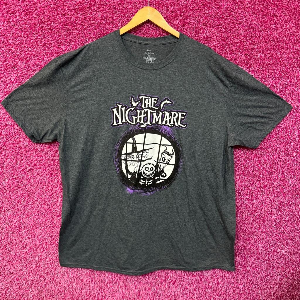The Nightmare Before Christmas Lock Shock and Barrel 100% Cotton T-shirt Mens Tees Top