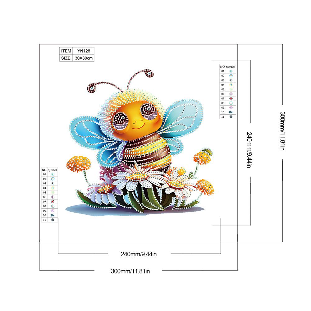 5D DIY Diamond Painting Animals Kit Partial Special Shaped Drill Home Decoration Abnormality Diamond Resin Diamond Painting