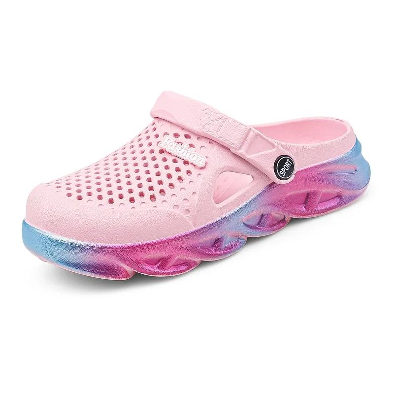 New Summer Men Sandals Eva Lightweight Beach Outdoor Designed Women Slippers Bathroom Non-slip Shoes for Man Hot Popular Model