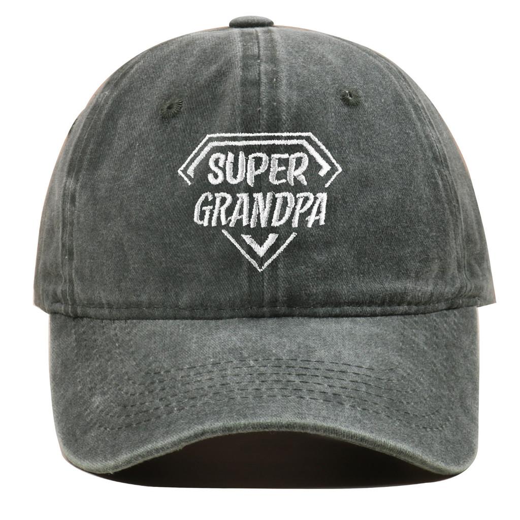 

Vintage Style Embroidered Dad Hat With Adjustable Strap For Summer Sun Protection зелений