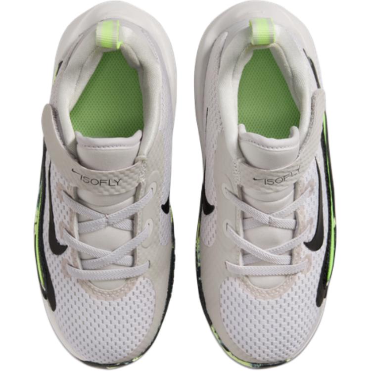Nike Isofly Se Comfortable Versatile Durable Low-Top Kids Basketball Shoes Kids sneakers Light-Gray HQ8262-001