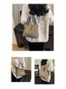 Women's Retro Fashion Bucket Bag - 2025 Autumn/Winter Vegetable Basket Handbag & High-End Niche Messenger Bag