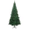 VidaXL Arbre de Noël artificiel avec LED et boules L 240 cm Vert 3077663