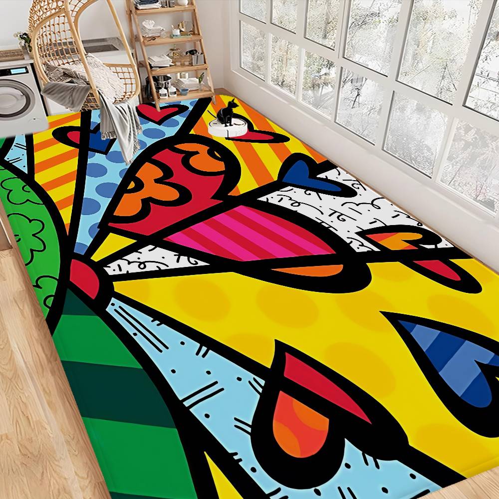 Tappetino per Pavimento Britto Stile Nordico Zerbino per Casa Tappetini per Bagno-WC Tappetino Decorativo per Camera da Letto Hotel