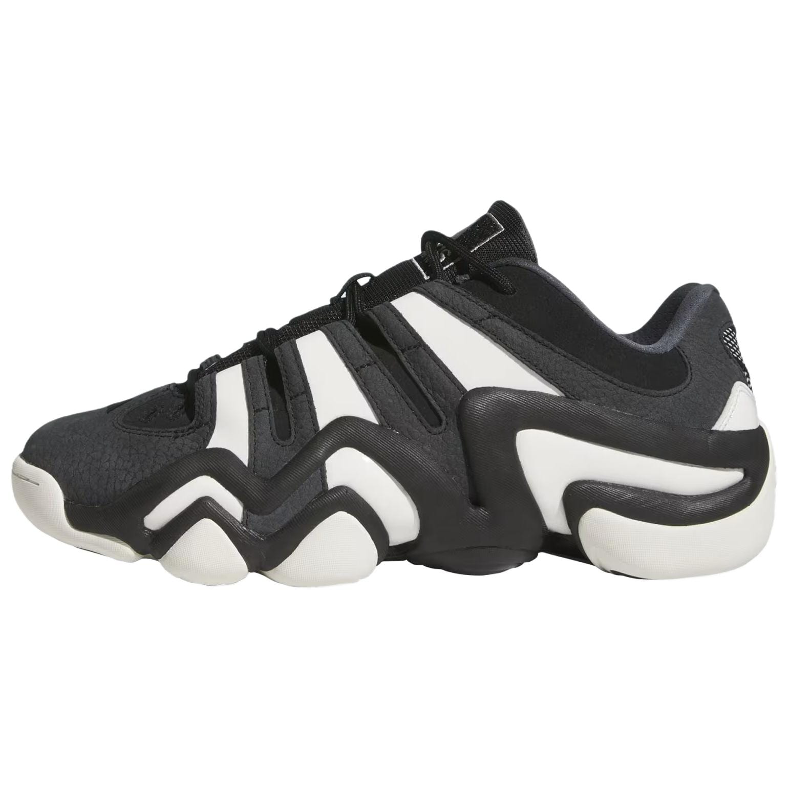 Crazy 8 Adidas zemi `Melns Balts`