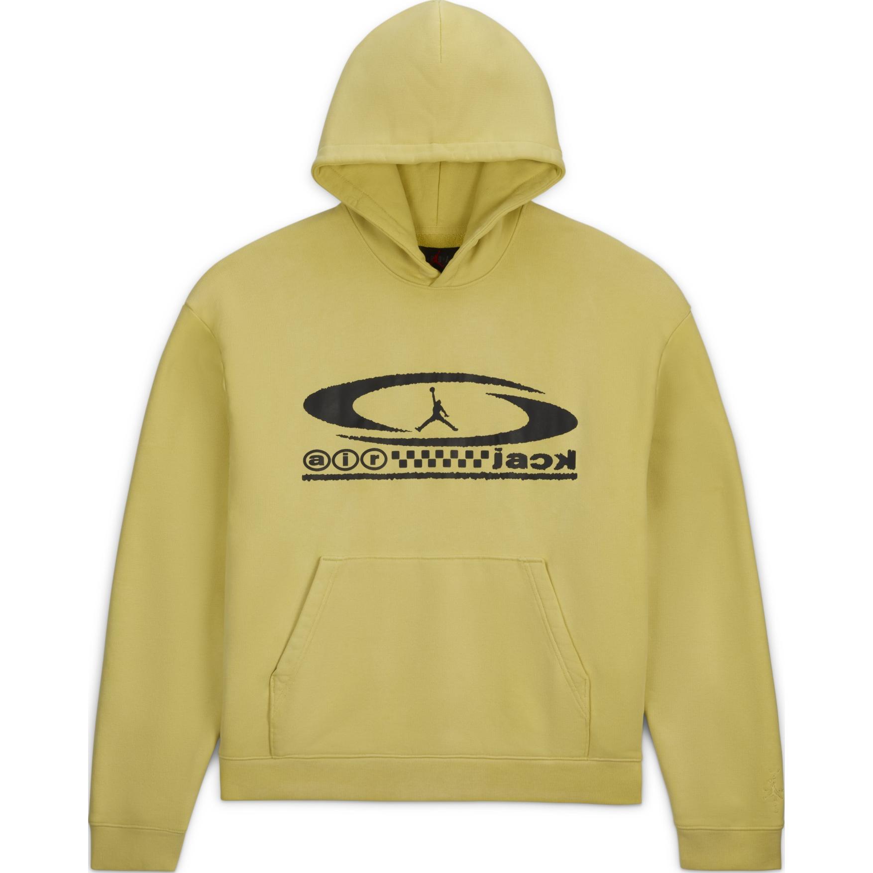 Air Jordan x Travis Scott Pullover Hoodie Celery FQ7822-308 M