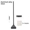 Aquarium Algae Remover Aluminum Alloy Stainless Steel Scraper Blade Fish Tank Glass Water Plant Grass Cleaning Tools Accessories