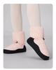 Women's Fleece Lined Ballet Warm-Up Boots - Autumn/Winter Practice Shoes for Dancers