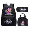 Kpop Demonunters Peripheral Children'S Backpack Elementary And Secondary School Bag Three-Piece Set