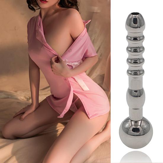Yousheng Urethral Tube Rod Short Hollow Stainless Steel Urethral Dilator Stimulation Stopper for Couple