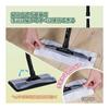 Eyliden Floor Wiper Main Unit 2 In 1 Rag Wiper [Dry and Wet Use, 2 Towels + 10 Sheets Included] Flooring Wiper Mop Floor Cleaning Floor Mop
