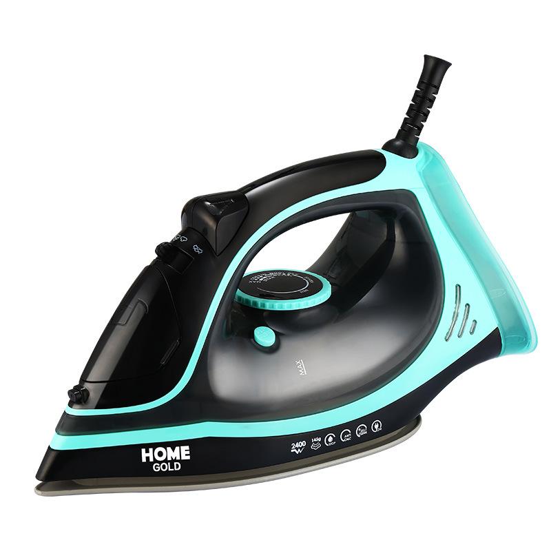 Compact Handheld Steam Iron with Ceramic Soleplate and Large Water Tank