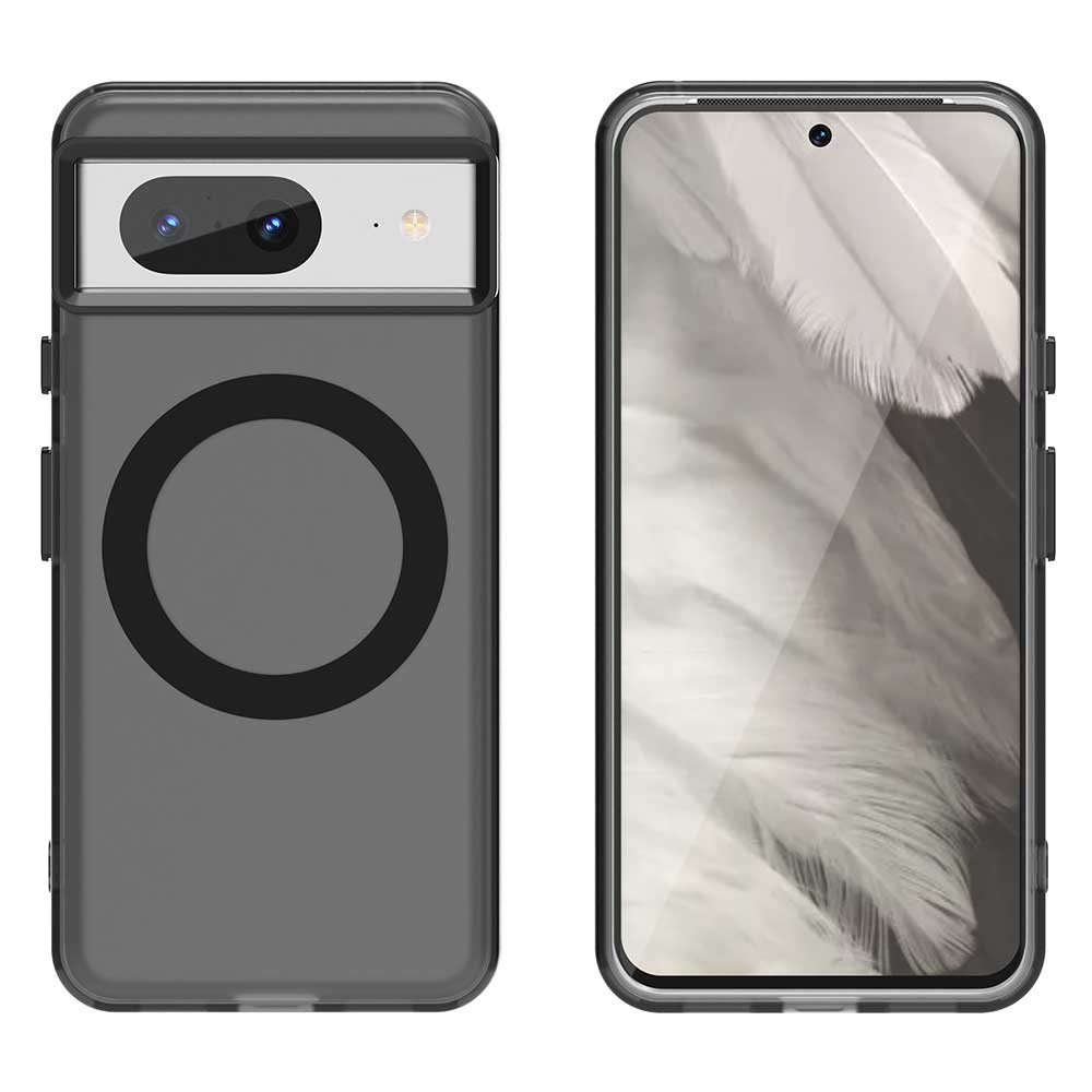 Magsafe Matte Phone Case For Google Pixel 8 8 Pro 8a Protective Case Magnetic Wireless Charging Shockproof Back Cover