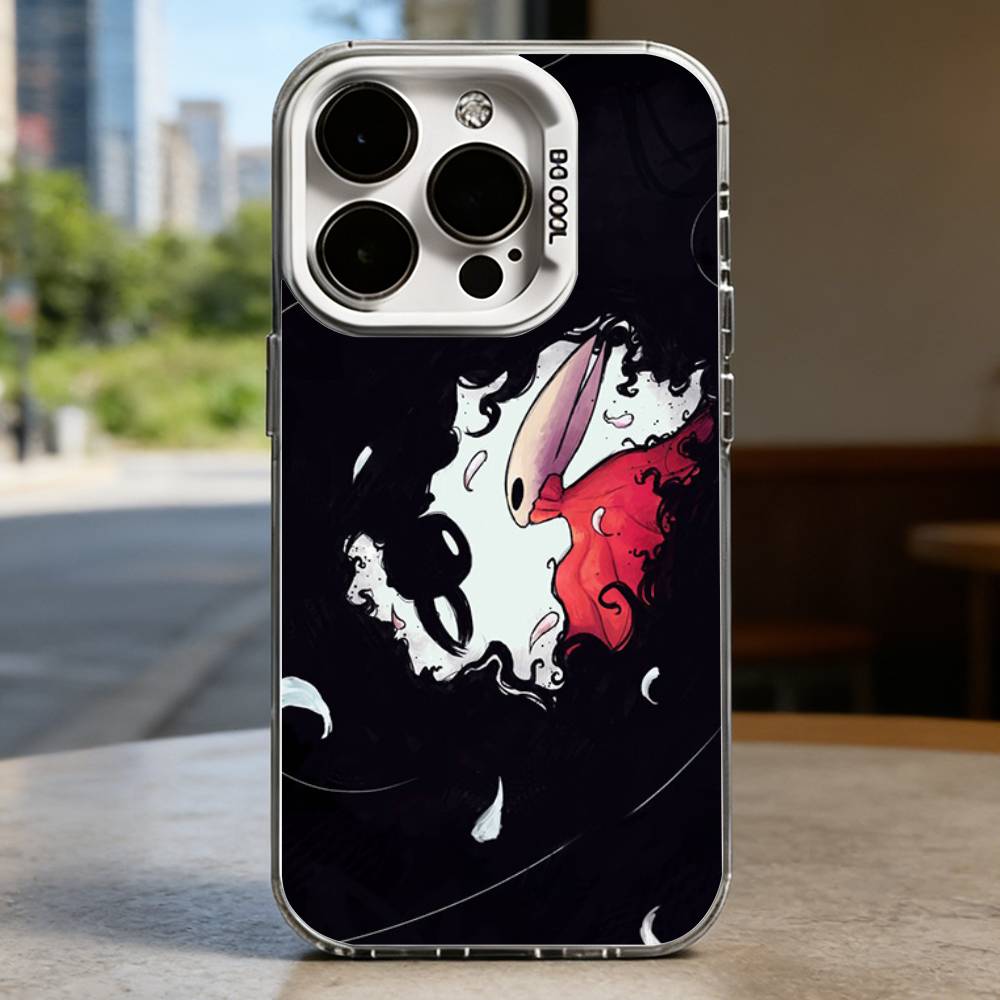 

H-Hollow K-Knight Game Hard Phone Case for IPhone 16 15 14 13 12 11 Pro Max Plus16E X XR XS Max shockproof Full Cover iPhone14PRO