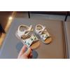 Fashion Embroidered Soft Sole Princess Sandals For Kids Girls Summer Beach Shoes