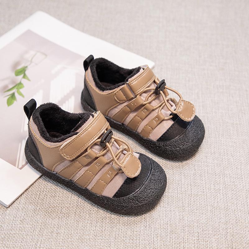 Children Sports Shoes Soft Soled Boys Casual Shoes Anti-Slippery Baby First Walker Shoes Size 22-31 Spring Autumn 2024 New