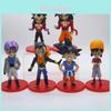 Sammler Dragon Ball Actionfiguren Set mit Goku Trunks Vegeta Und Bulma Pvc Spielzeug