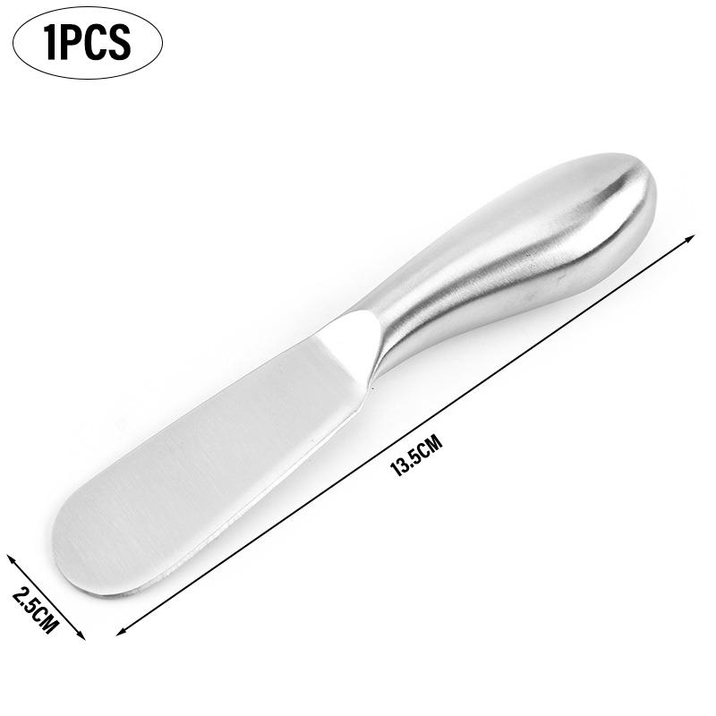 2 Style Stainless Steel Butter Cutter Cheese Cake Jam Cream Spatula Multifunction BreadKnife DIY Portable Kitchen Baking Tools