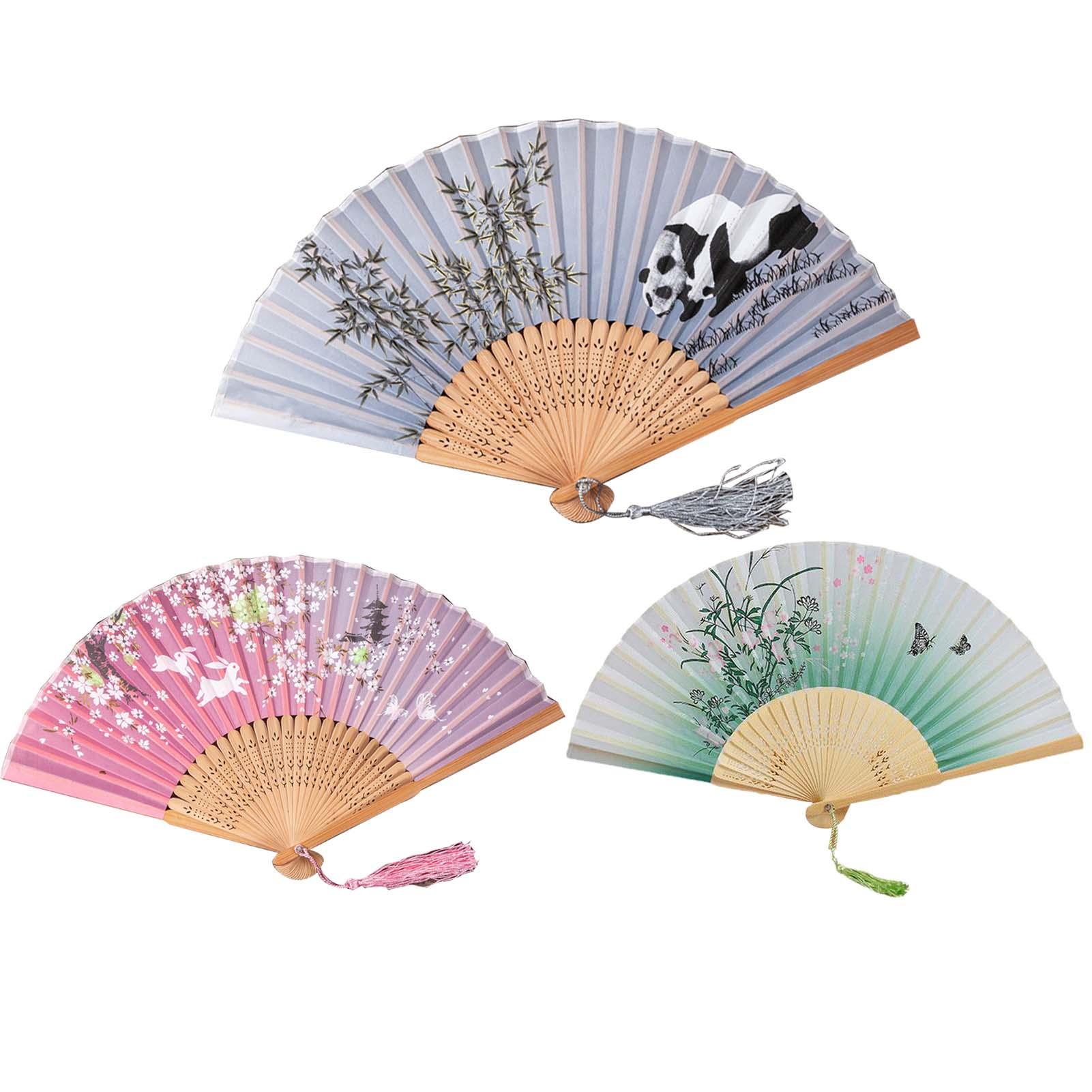 

Бамбуковый веер ручной работы | Ручной складной вентилятор в китайском стиле | Очаровательные элегантные современные складные веера для свадьбы, вечеринки, подарков, украшения стен