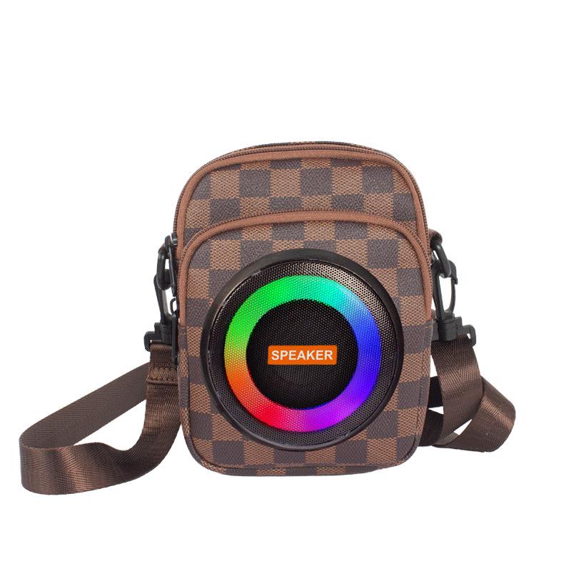 Multifunctional Backpack with Bluetooth Speaker, Power Bank, LED Lights, and Long Battery Life for Outdoor Adventures and Mountaineering.
