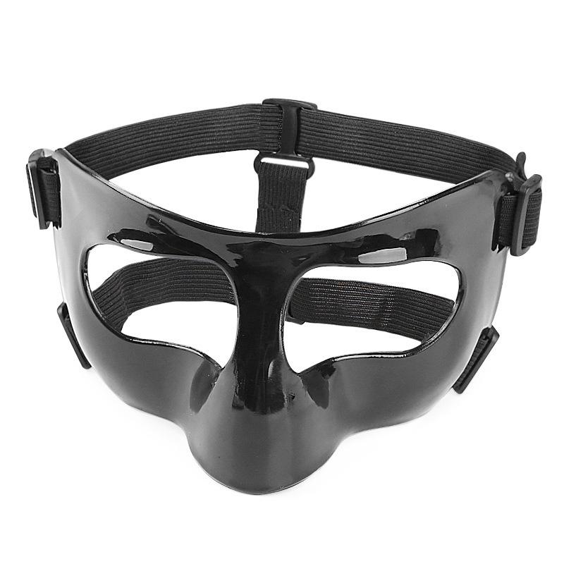Adjustable Black Sports Nose Protector Shield for Basketball & Football