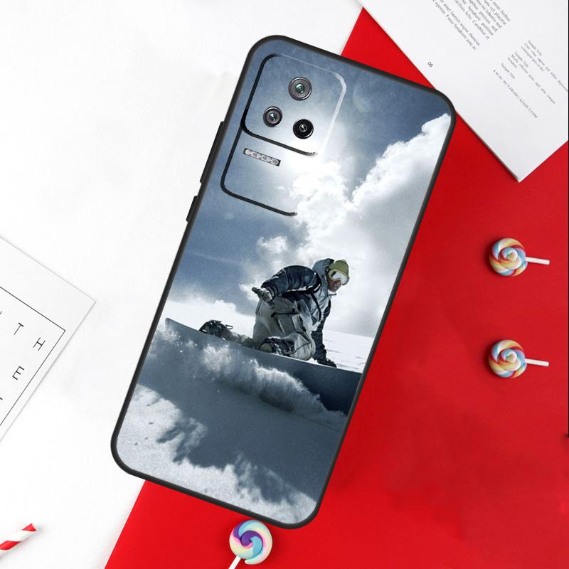 Cool Sports Snowboarding Cover For Xiaomi 13T 11T 12T 14T Pro 13 14 15 Ultra POCO X7 Pro X3 X5 X6 F5 F6 M6 Pro Case