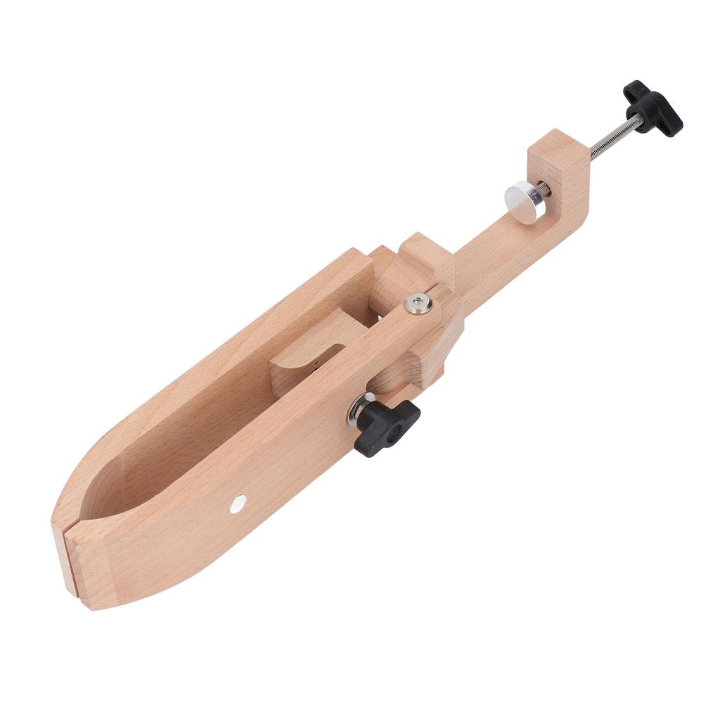 Clește de Cusut Manual cu Cheie Hexagonală Lemn de Fag Desktop Rotativ Clește de Cusut pentru Piele DIY