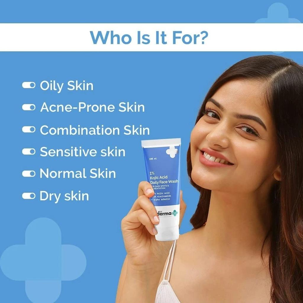 The Derma Co Sali-Cinamide Anti-Acne Face Wash 80ml