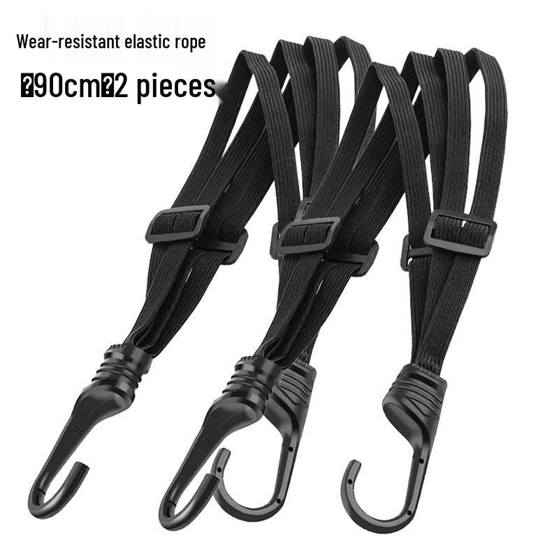 Motorcycle Bungee Cord Strap: Secure Rear Seat with Elastic Tie-Down