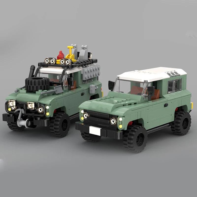 481pcs MOC Ss Classic Defender 90 City Champion Supercar Building Blocks Christmas Birthday Idea Toys Gift
