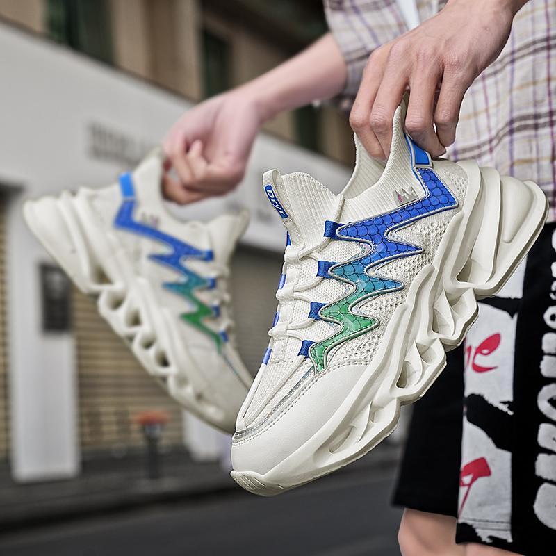 Mens Running Shoes Cushioning Outdoor Marathon Jogging Gym Shoes 2025 New Summer Mesh Comfortable Tenis Sneakers for Men