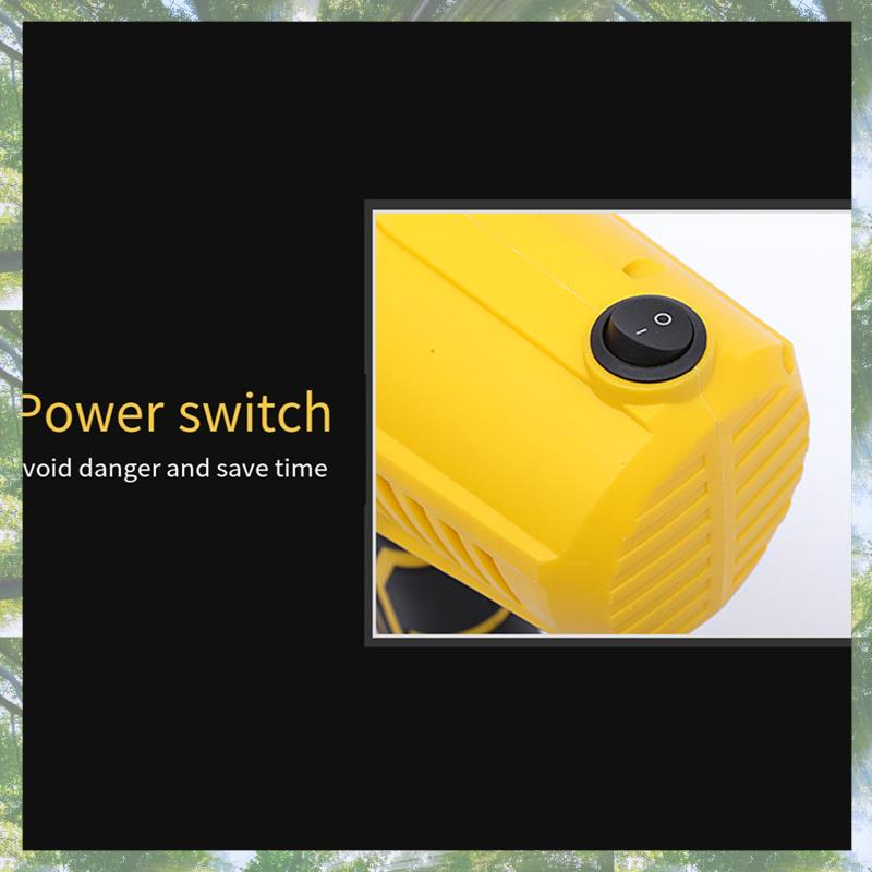 Premium-1 Piece 800Ml Spraying Electric Spray Power Tools Yellow Plastic Flow Control Airbrush Spray Tool EU Plug