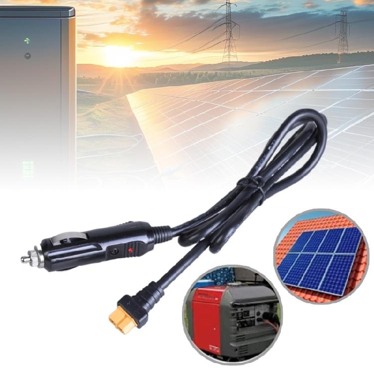 XT60 Female to Car Charging Male Plug Extension Cable 12V/24V Compatible for Power Applications Connection Cord Wire