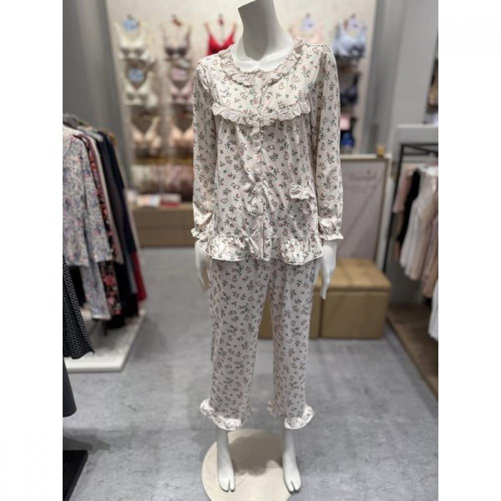 Triumph Women S Long Sleeve Rabbit Pajama Coat Tewpj721crm 85