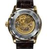 Used Working Item Bulova Watch Automatic Men's Classic Sutton Skeleton 97A138 Silver Gold Open Heart