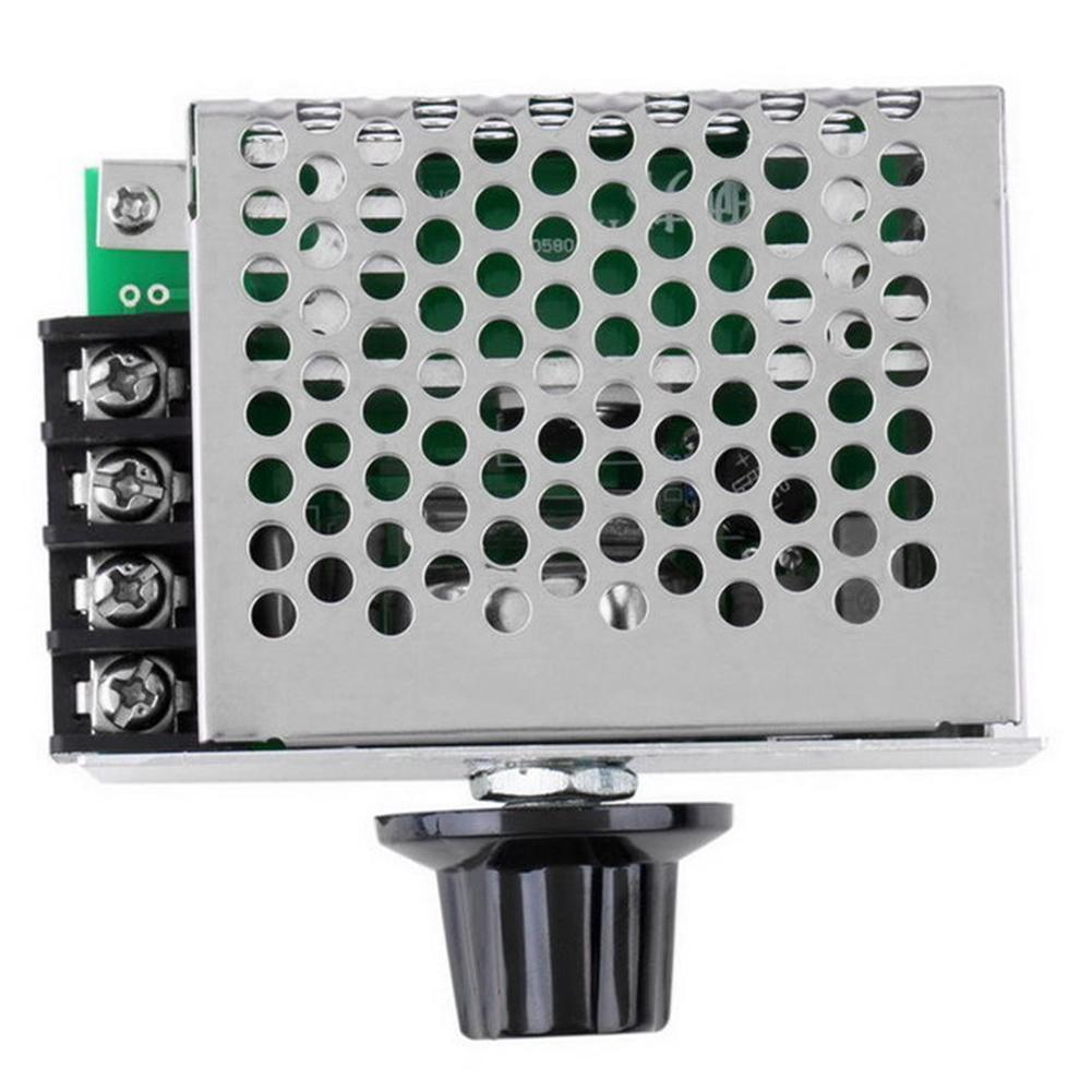 4000W Electronic Voltage Regulator AC 220V Temperature Regulating Module High Power Electronic Voltage Regulator Control Switch