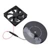 Solar Powered Exhaust Fan 10W 16CM Monocrystalline Silicon Solar Panel Ventilation Exhaust Fan Kit f