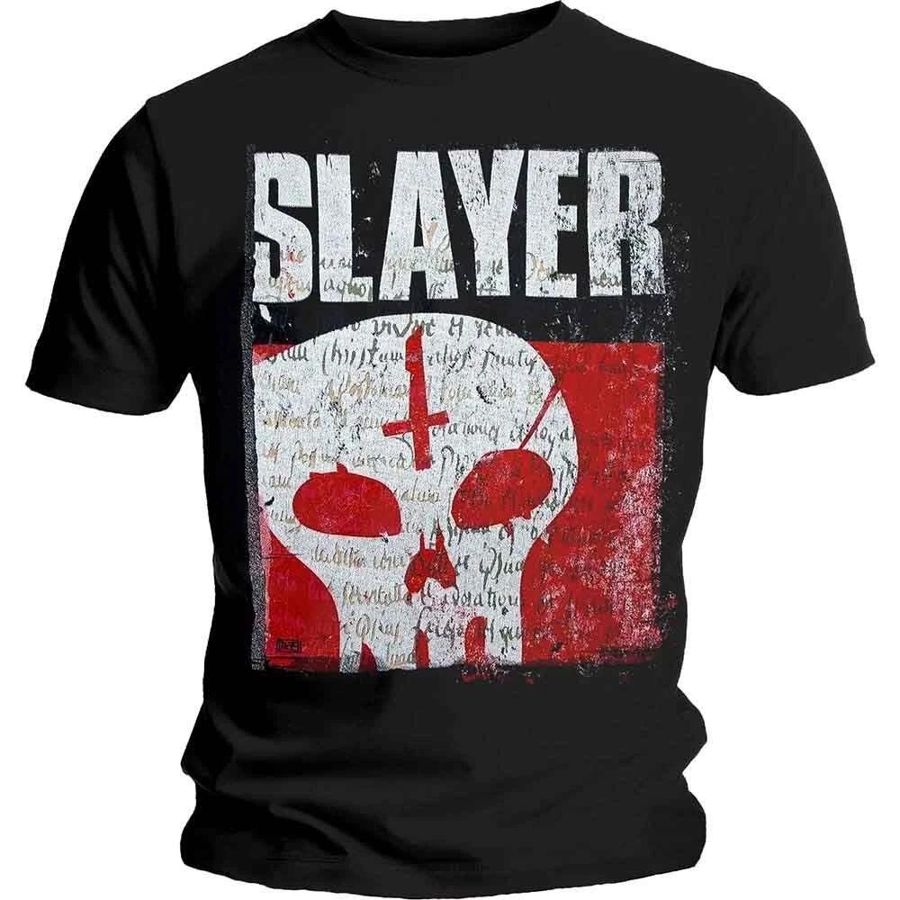 Slayer Unisex T-Shirt: Undisputed Attitude Skull (Small) M