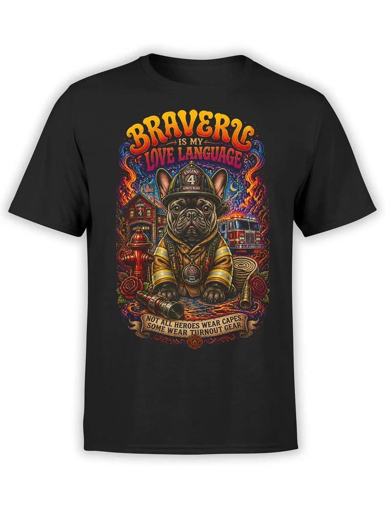 Hero Pup French Bulldog Tshirt Unisex S