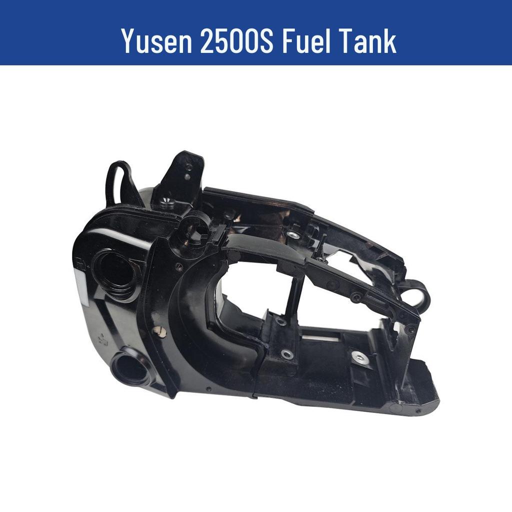 Yusen 2500S Chainsaw Parts: Cylinder, Brake, Pull Cord, Clutch, Air Filter, Carburetor.