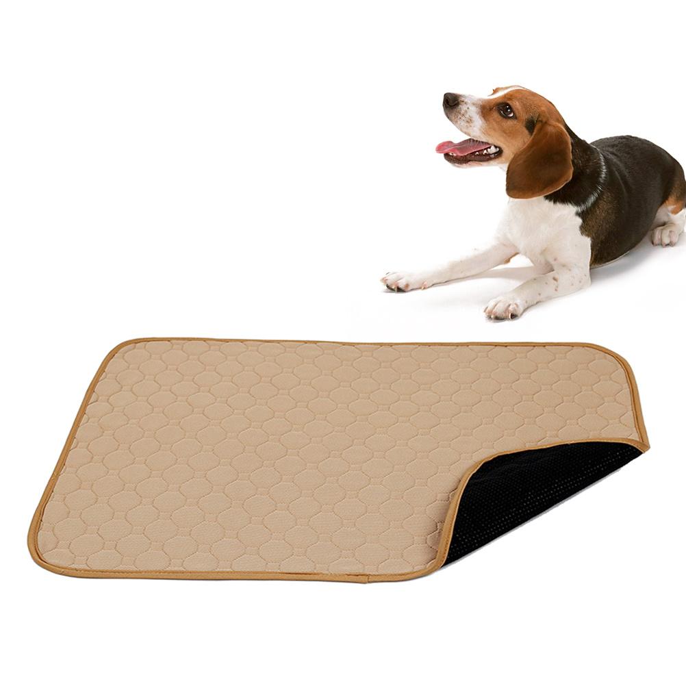 Washable Reusable Pet Dog Cat Pee Pads Waterproof Size Beige Special Design Anti-Slip Pet Pee Pad Puppy Training Pad