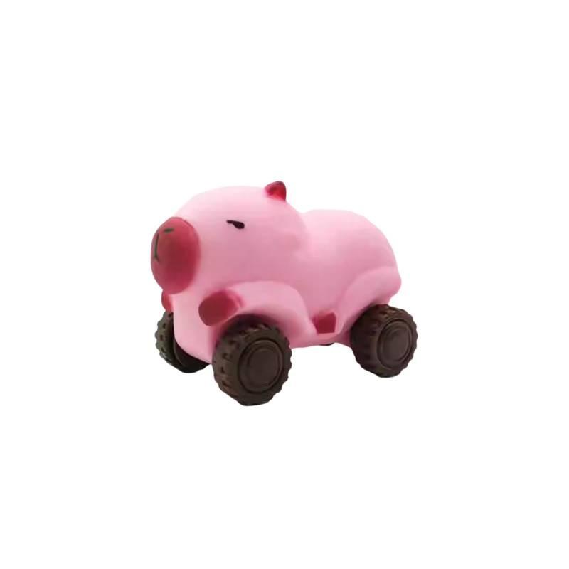 Squishy Capybara Car Toy Elongation Sliding Decompression Toys Gift Christmas