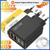 Xiaomi Cargador Rápido Total 120W Cable USB Tipo C Adaptador de Corriente para Teléfono de Carga Rápida Para iPhone Xiaomi Samsung Carga Rápida Cargador de Pared