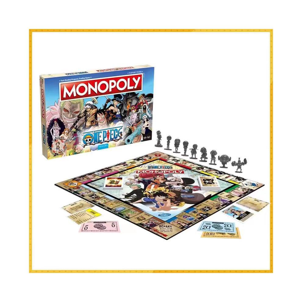One Piece Monopoly Board Role Playing Games Card Puzzle Game Team Collaboration