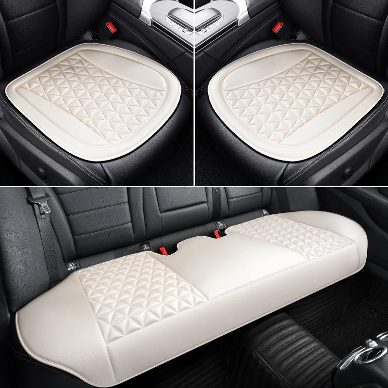 Atmungsaktiver Autositzbezug, schweißfestes Autositzkissen, konvexes Design zur Wärmeableitung, universelle Autostuhlmatte