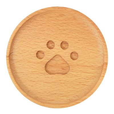 Sottobicchiere in Legno Antiscivolo Isolamento Termico Carino Rotondo Sottotazza per Tazza da Tè Tazza da Caffè