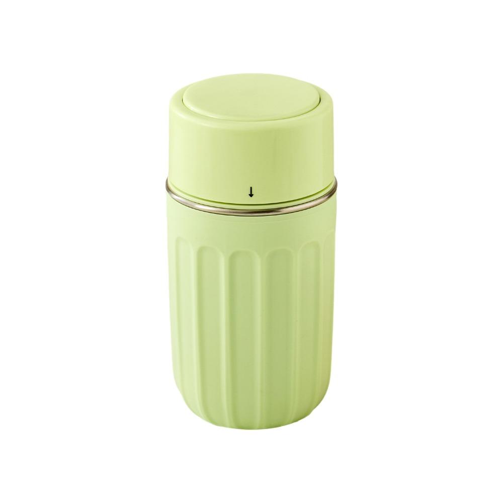 

Touch-free Ice Cube Water Bottle Stainless Steel Ice Mold New Ice Maker Kettle зелёный