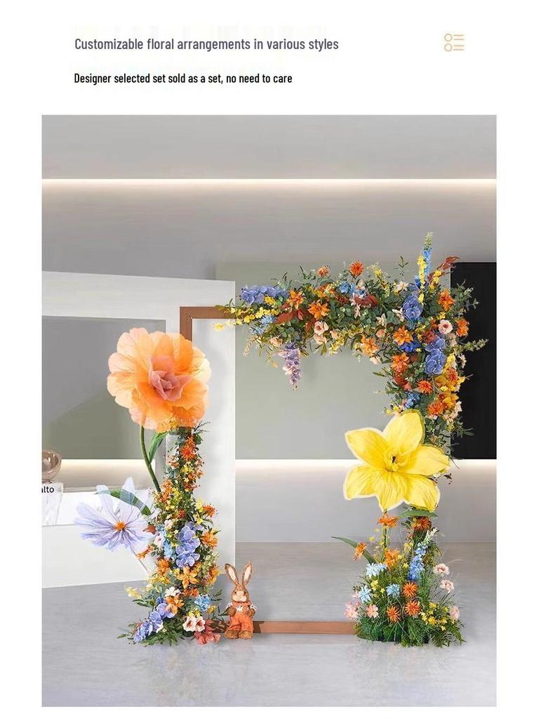 High-Quality Artificial Flowers: Indoor Ornaments for Living Room, Landscaping, Shop Window, or Wedding Decoration