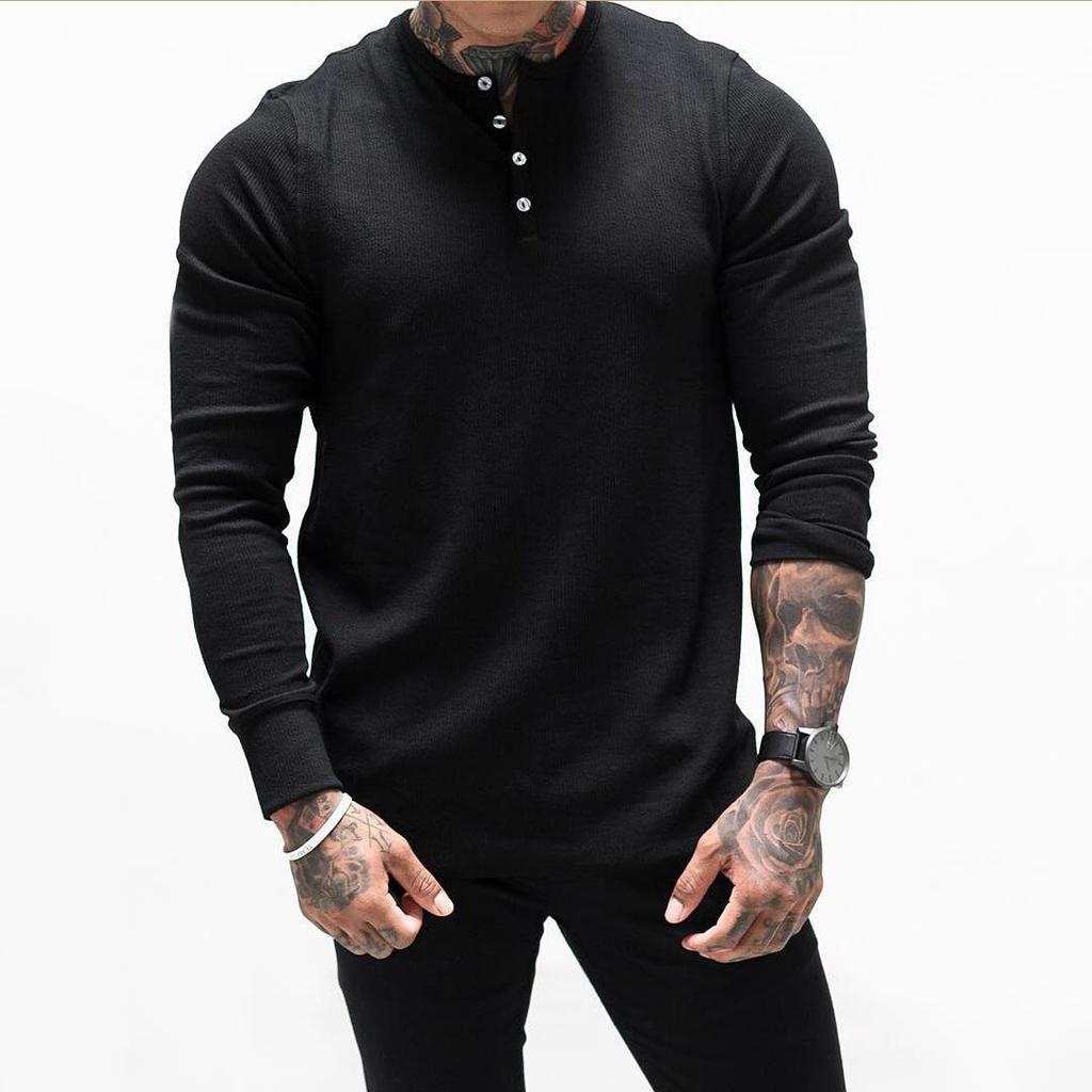 Men's Trendy Stretch Long Sleeve Moisture-Wicking Quick-Dry Comfort Sweater